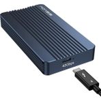 TBU405M1 Thunderbolt 4 40Gbps, Intel JHL7440 Chipset, Max. 8TB M.2 NVMe 2230/2280 Uyumlu, Tak Çalıştır, Alüminyum Alaşım, Vidasız Montaj, Type-C Disk Kutusu (USB2.0/3.0/3.1/3.2/4.0 Uyumlu)