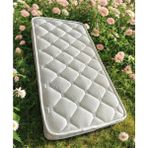 TBZ33 Tebze Tekstil Bebek Yatağı - Beyaz - 60 x 120 cm