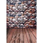 Tcherchi 200 x 300 cm Tuğla Örülmüş Duvar Desenli Fon Perde