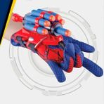 Tcherchi Marvel Örümcek Adam Cosplay Plastik Eldiven Başlatıcısı Anime Şekil Seti Oyuncak Süper Kahraman Bilek Başlatıcısı Çocuklar Komik Oyuncaklar Çocuk Doğum Günü Hediyeleri (Yurt Dışından) - Açık Mavi - 10 - 12 Yaş