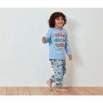 Tchibo Erkek Çocuk Pijama, Hot Wheels - Mavi - 2 - 4 Yaş