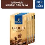 Tchibo Gold Selection Filtre Kahve 250 gr x 4 Adet - 1 Adet