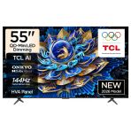 TCL 55T8D 55 inç 139 Ekran 4K Ultra HD Google QLED TV
