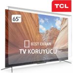 Tcl 65P79K Tv Ekran Koruyucu - Tcl 65" Inç 165 Ekran QLED Kırılmaz Ekran Koruyucu - 65 inç