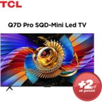 TCL 75Q7D Pro 75 inç 190 Ekran 4K Ultra HD Google SQD MiniLED TV
