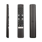 TCL Weko Tcl Kl RC901V Netflıx-Youtube Tuşlu Ses Komutlu LCD LED Tv Kumandası Siyah - Beyaz