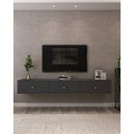 TDA1801A- Zuzu Duvara Montaj Tv Stand 180CM Antrasit
