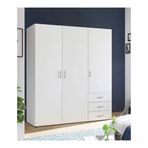 Tdesigno Akel 150 cm 3 Kapaklı 3 Çekmeceli Gardırop
