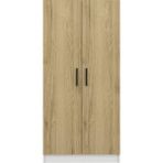 Tdesigno Alper 80 cm Meşe Gardırop