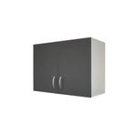 Tdesigno Asia Mutfak Üst Modül 80 Cm Antrasit