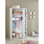 Tdesigno Asil 110 cm 2 Kapaklı Gardırop