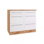 Tdesigno Aya Mutfak 6 Çekmeceli Alt Modül -120 cm - Çok Amaçlı Dolap -Tezgah Dahil