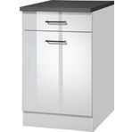 Tdesigno Ayaz Mutfak Çekmeceli Alt Modül 60 Cm Beyaz