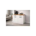 Tdesigno Ayça 2 Kapaklı-2 Çekmeceli Mutfak Alt Modül -120 Cm - Çok Amaçlı Dolap -Tezgah Dahil