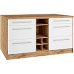 Tdesigno Boreas Mutfak Alt Modül 6 Çekmeceli -150 Cm Beyaz-tezgah Dahil Atlantikçam-beyaz