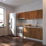 Tdesigno Ceviz Miray 200 cm Mutfak Dolabı