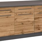 Tdesigno Dema Mutfak Çekmeceli Alt Modül 150 Cm Antrasit-Tezgah Dahil