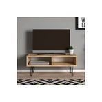 Tdesigno Dilek Tv Sehpası - Tv Ünitesi - Beyaz-90 Cm Çam