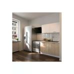 Tdesigno Elmas 120 CM Safir Meşe Beyaz Mutfak Dolabı