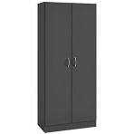 Tdesigno Erya Çok Amaçlı Dolap 80 Cm - Antrasit