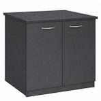 Tdesigno Fara Bulaşık Makinesi - Çamaşır Makinesi Alt Dolabı - 70 Cm - Antrasit
