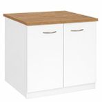 Tdesigno Fara Bulaşık Makinesi - Çamaşır Makinesi Alt Dolabı - 70 Cm - Beyaz-atlantikçam
