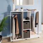 Tdesigno Funda 80 cm Beyaz Gardırop