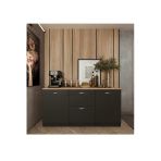 Tdesigno Gün Mutfak 2 Kapaklı-2 Çekmeceli Alt Modül - 150 Cm - Çok Amaçlı Dolap - Tezgah Dahil