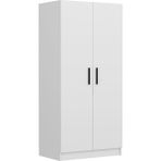 Tdesigno Hira 80 cm Beyaz Gardırop