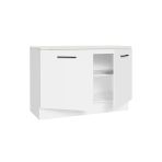 Tdesigno İndu Mutfak Alt Modül 120 Cm-Çok Amaçlı Dolap- Tezgah Dahil