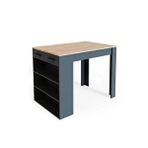 Tdesigno Infinity Mutfak Adasi - Mutfak Masasi-120 Cm Antrasit