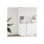 Tdesigno Lisa Çok Amaçlı Dolap-Mutfak-Kiler Dolabı-Kahve Köşesi-Beyaz