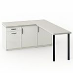 Tdesigno May Mutfak Adasi-l Mutfak Adasi-1 Çekmeceli 3 Kapakli-çok Amaçli Dolap-alt Modül-kiler - 150 Cm - Beyaz