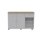 Tdesigno Neşe Mutfak Adası - Beyaz-120 Cm