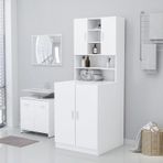 Tdesigno Rengin Banyo Dolabı-Çok Amaçlı-Çamaşır Makinesi Dolabı