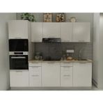 Tdesigno Tdesıgno Viva Mutfak 260 Cm-Kiler Dahil Beyaz