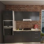 Tdesigno Vega Mutfak 240 Cm-Kiler Dahil Antrasit