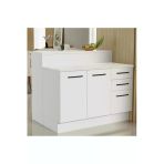 Tdesigno Victor Mutfak Adası Alt Modül 120 Cm- Tezgah Dahil-Çok Amaçlı Dolap-Alt Modül-2 Kapaklı 3 Çekmeceli