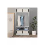 Tdesigno Yen Açık Giyinme Dolabı - Çok Amaçlı Dolap - Gardırop 80 Cm