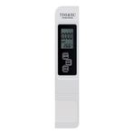 TDS içme suyu için test cihazı, TDS metre - Dijital Su EC Sıcaklık Test Cihazı | 0-9999ppm Ölçüm için Profesyonel Aracı, Akvaryumlar için Taşınabilir Karasal