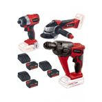 Te-Cı 18 Bl Vidalama Te-Ag 18/115 Avuç Taşlama Te-Hd 18 Matkap 3x4.0ah Akülü Set