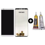 Te Huawei Y7 2018 Uyumlu A Kalite Lcd Ekran Dokunmatik Beyaz + B7000