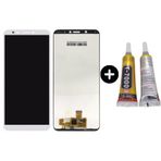 Te Huawei Y7 2018 Uyumlu Lcd Ekran Dokunmatik Beyaz + B7000