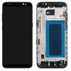 Te Samsung S8 Plus G955f Uyumlu Çıtalı Oled Lcd Ekran Siyah