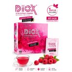 teadetox Diox Ahududu Aromalı Bitki Çayı 60 Saşe 1 Aylık Paket