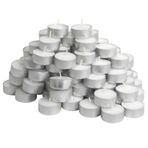 Tealight Beyaz 100 Lü Paket Mum
