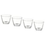 Tealight mumluk, cam, gıda servisi için kullanılabilir
