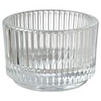 Tealight mumluk, saydam cam, 3.5 cm