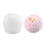 Tealight Mumluk Silikon Kalıp, Tea Light Mumluk Silikon Kalıplar - Yaratıcı Mum Fincan Alçı Kalıp | Sanat Zanaat Yapma Aracı, Adak Mumluklar Düğün Ev Dekorasyonu için Silikon Kalıp