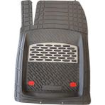 Team Car 1983 Model Renault 9 Için 3D Havuzlu Tip Universal Paspas - Gri Kromajlı